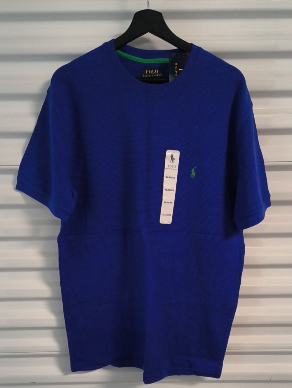 Polo Ralph Lauren Embroidered Logo Thermal Short Sleeve T-Shirt XL NWT